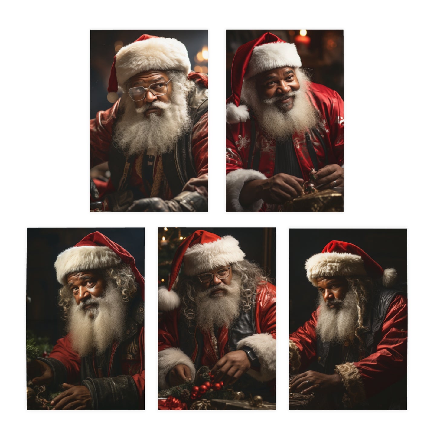 King Claus Chronicles Greeting Cards (5-Pack)