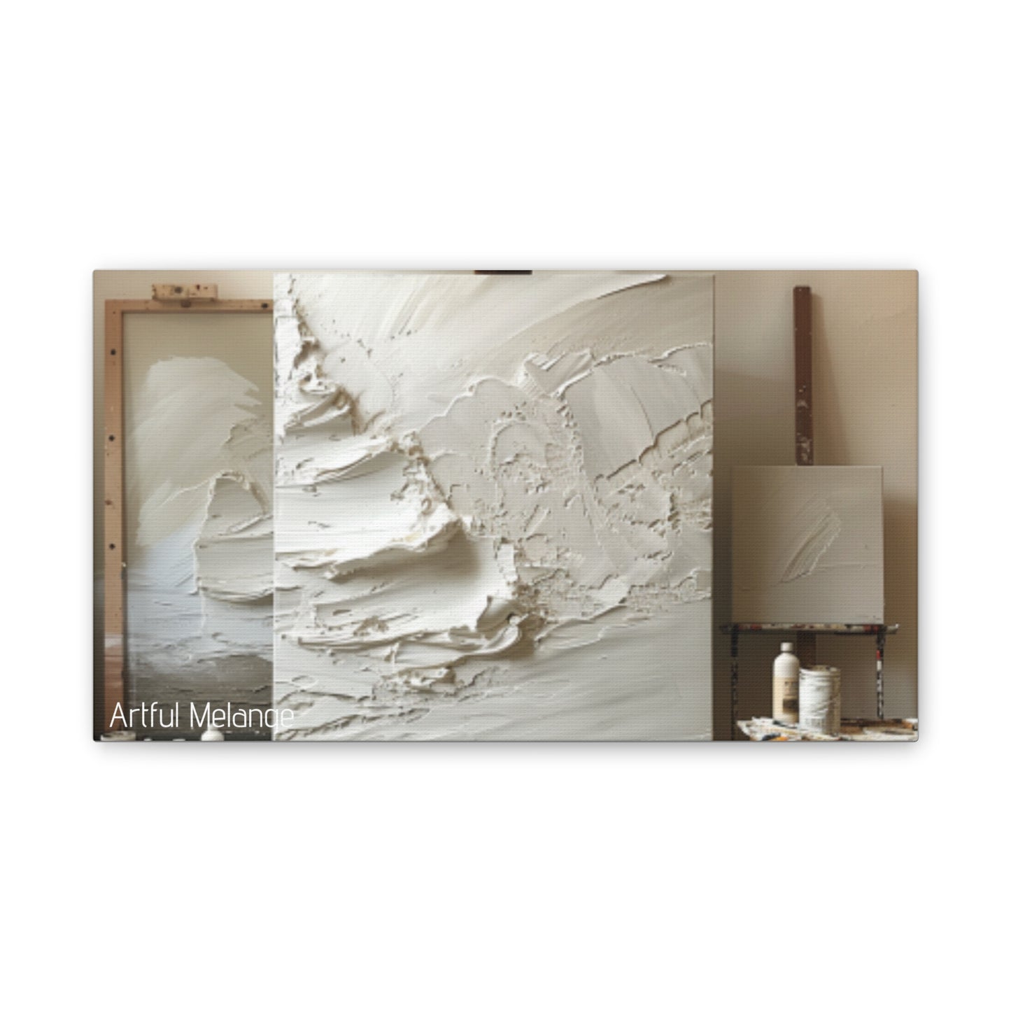 Primary Elegance: A Symphony of Sophistication Canvas Print