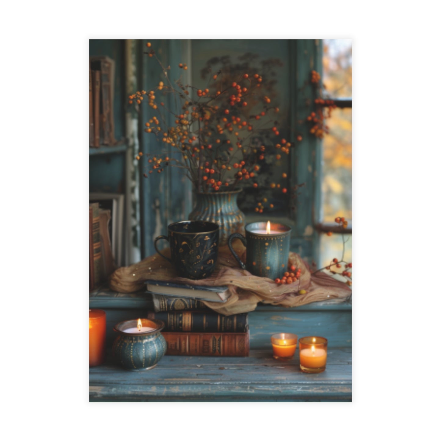 Serene Homescapes/Postcard Bundles (envelopes included)