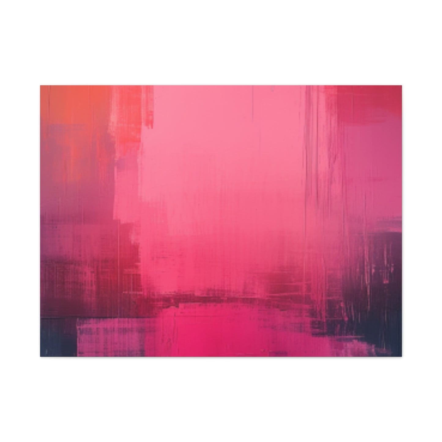 In The Pink: A Symphony of Sophistication Canvas Print