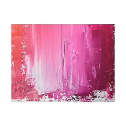 In The Pink: A Symphony of Sophistication Canvas Print