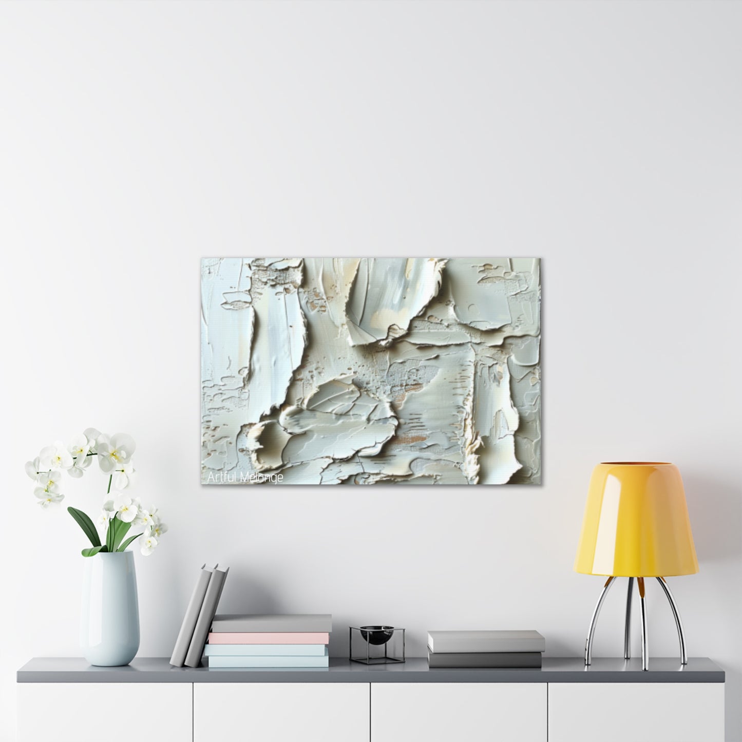 Primary Elegance: A Symphony of Sophistication Canvas Print