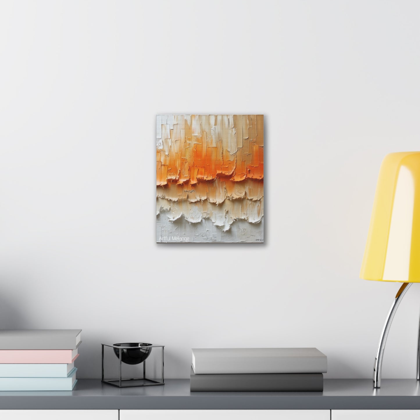 Primary Elegance: A Symphony of Sophistication Canvas Print