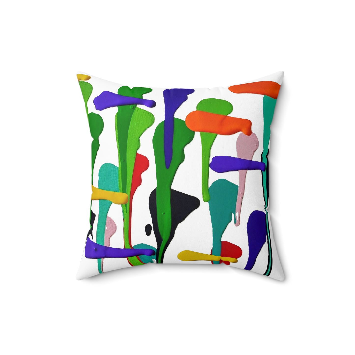 Artistic Abstractions: Abstract Acrylic Art Pillows Collection