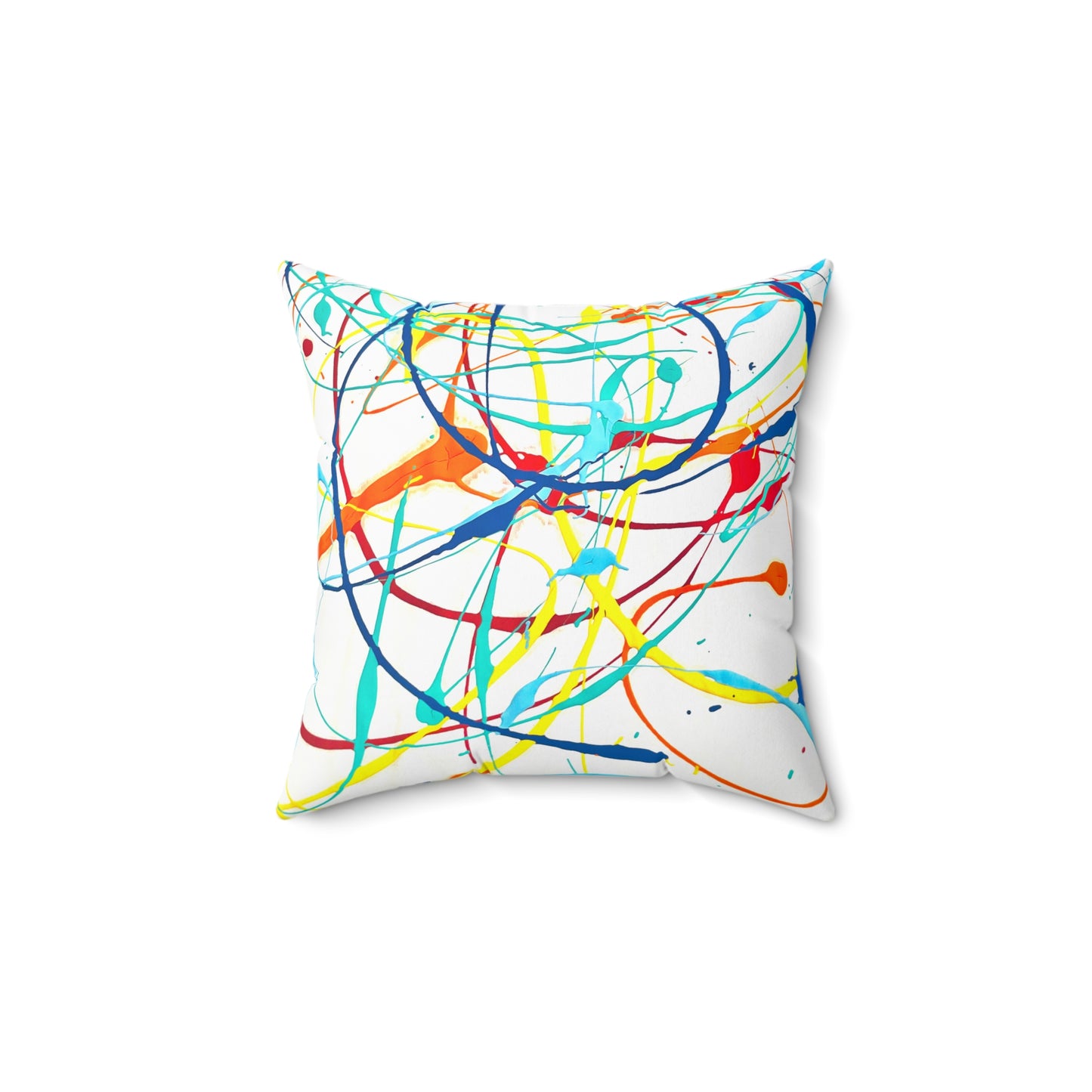 Artistic Abstractions: Abstract Acrylic Art Pillows Collection