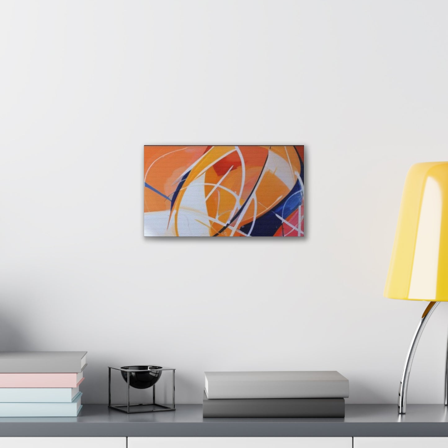 Primary Elegance: A Symphony of Sophistication Canvas Print