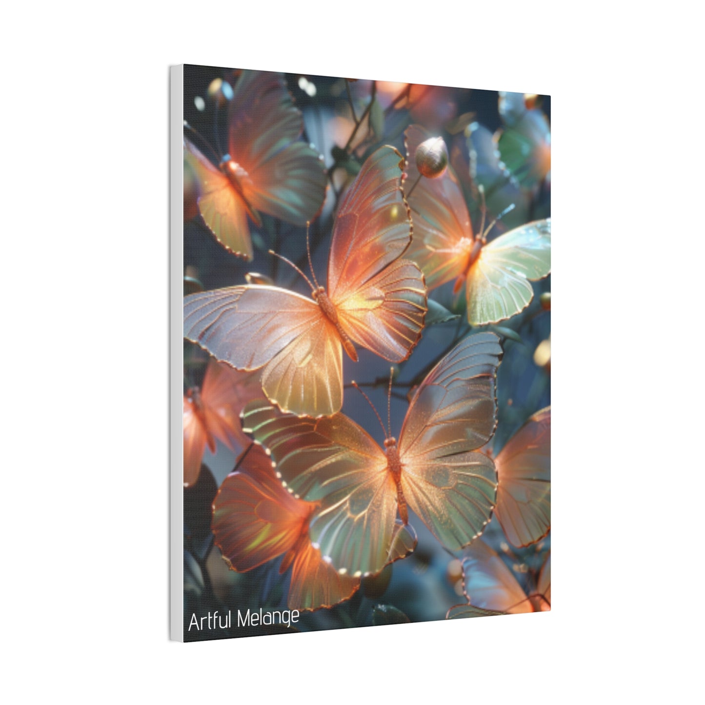 Fluttering Dreams: Butterfly Canvas Print Collection