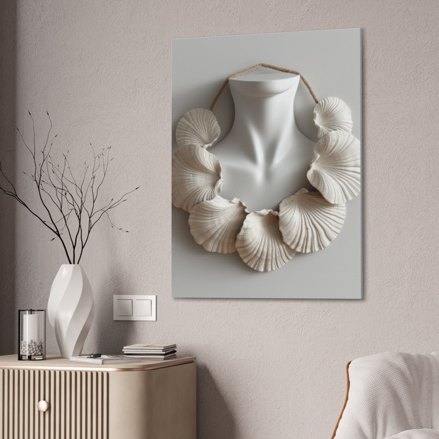 Seashell Serenity Canvas Print