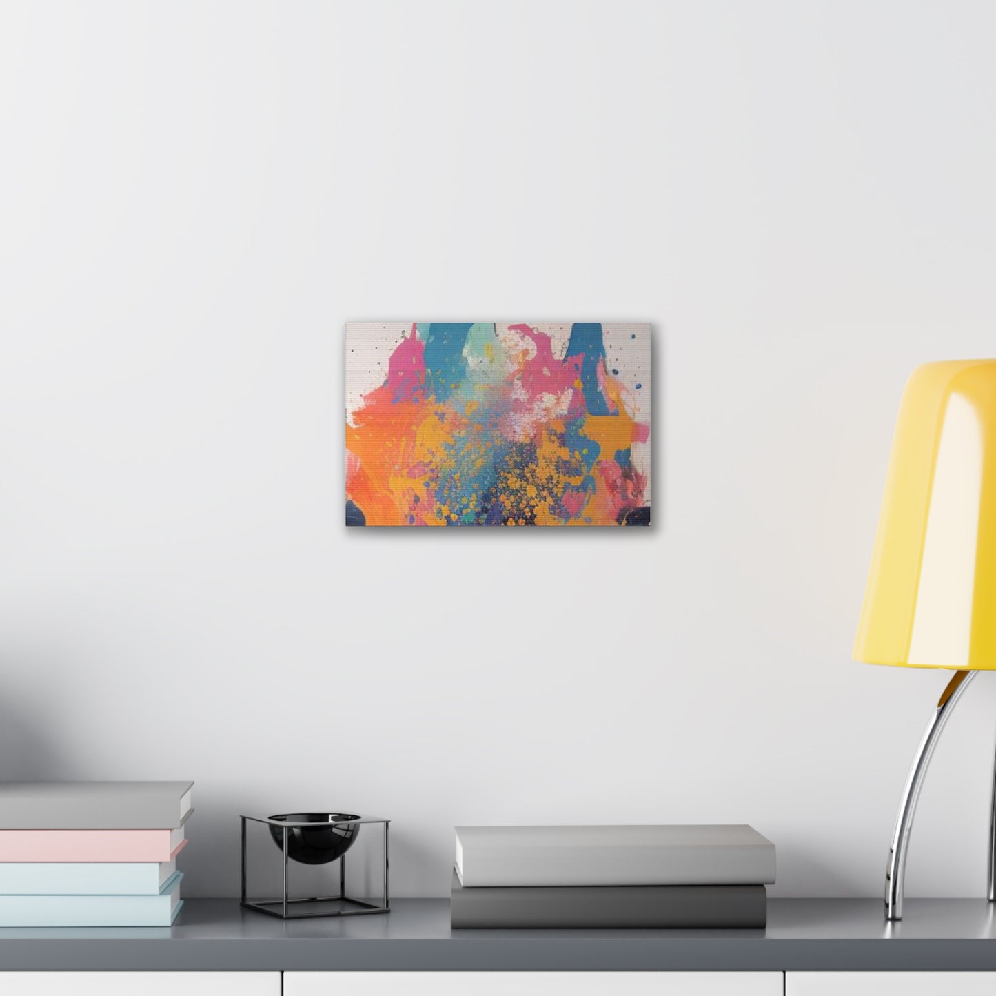 Primary Elegance: A Symphony of Sophistication Canvas Print