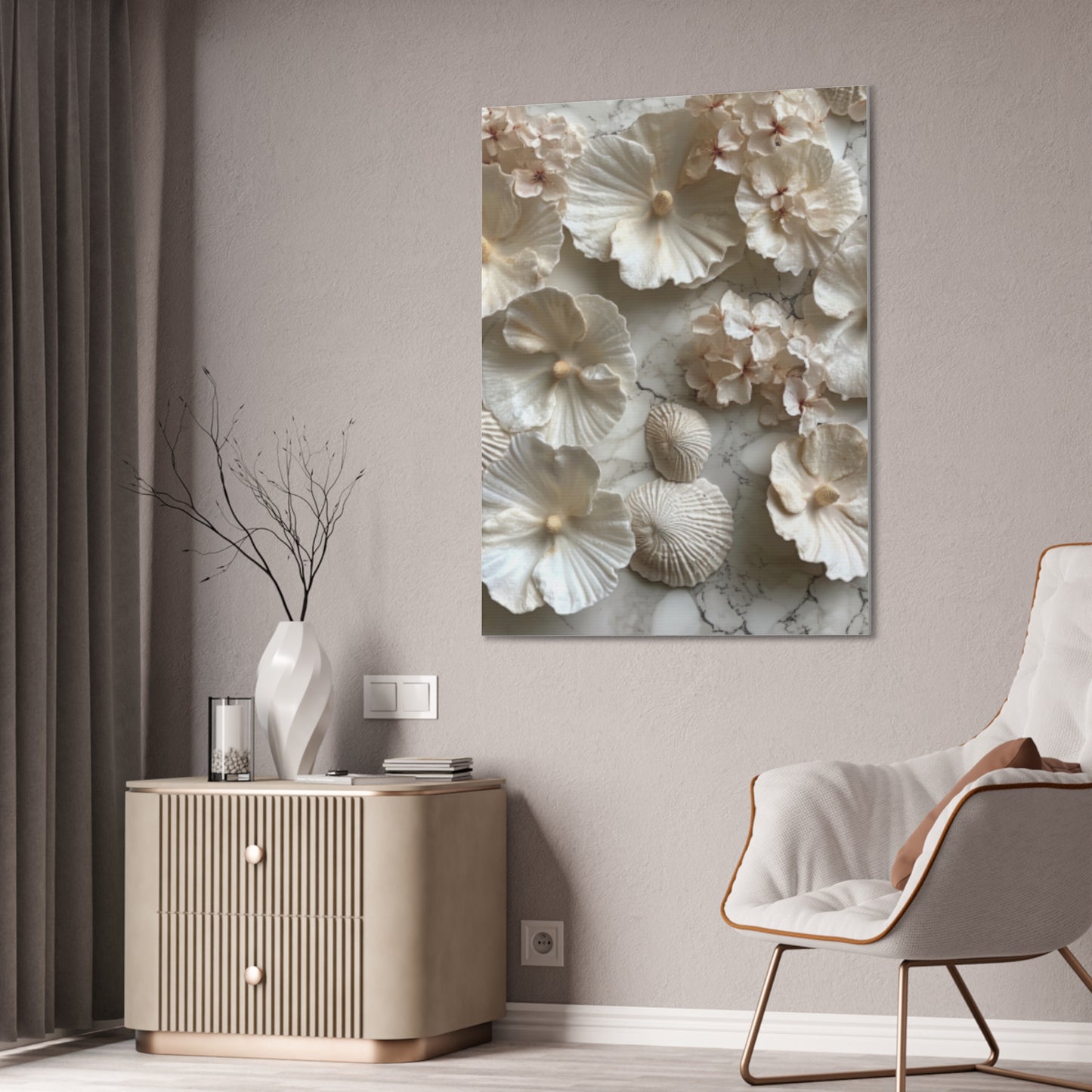 Seashell Serenity Canvas Print