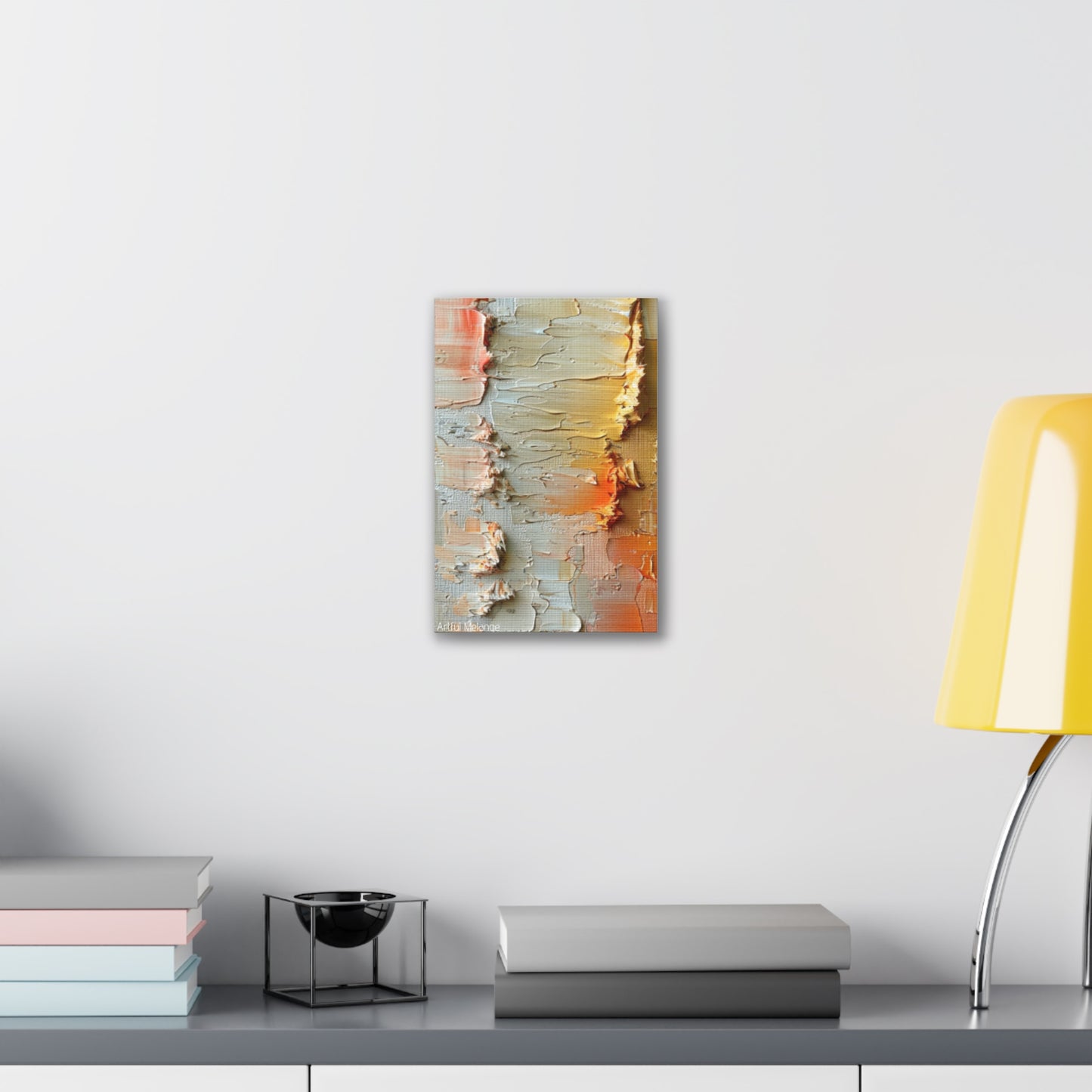 Primary Elegance: A Symphony of Sophistication Canvas Print