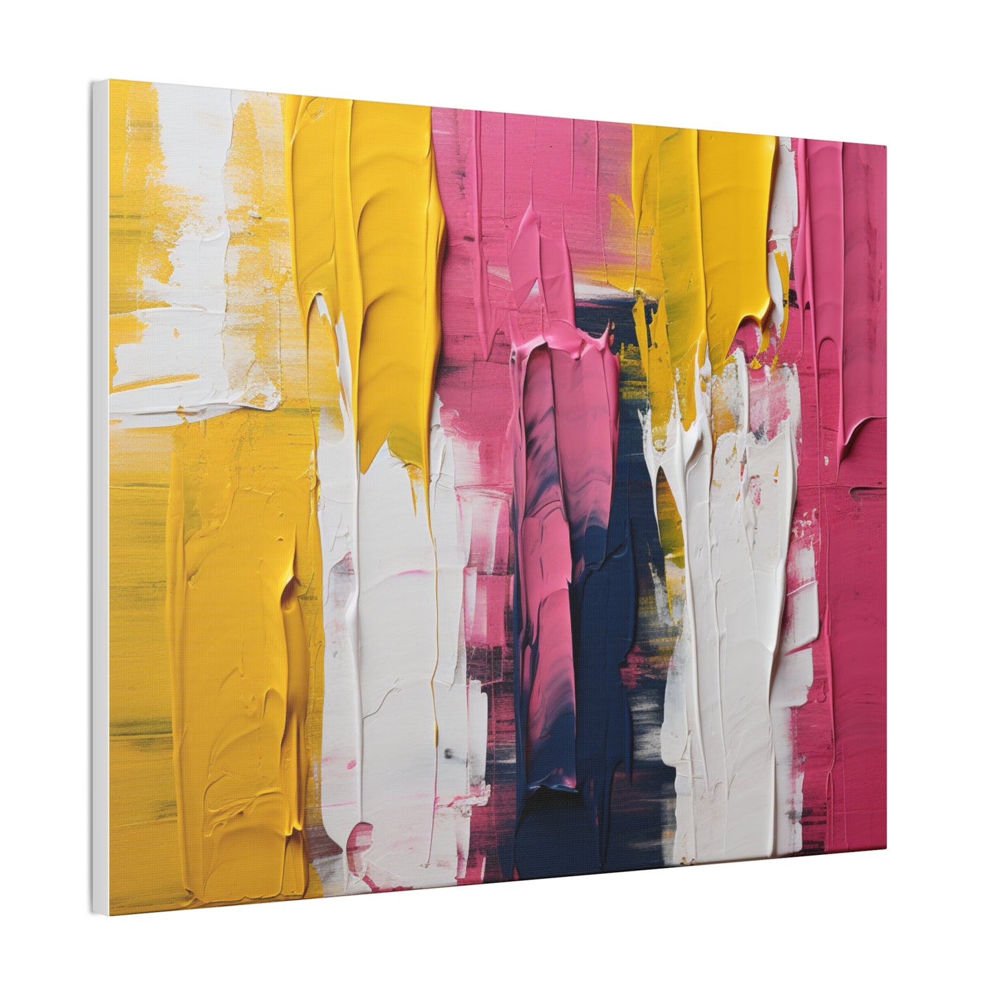 Primary Elegance: A Symphony of Sophistication Canvas Print