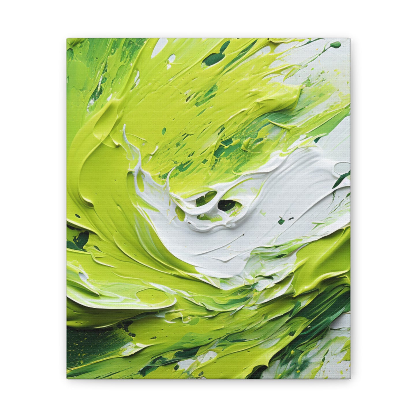 Acrylic Abstract Canvas Print - Richly Textured Artistry