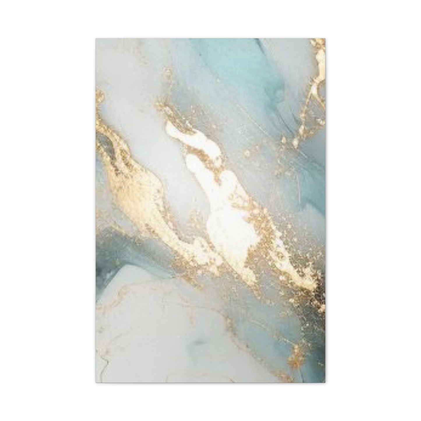 Gold Elegance: A Symphony of Sophistication Canvas Print