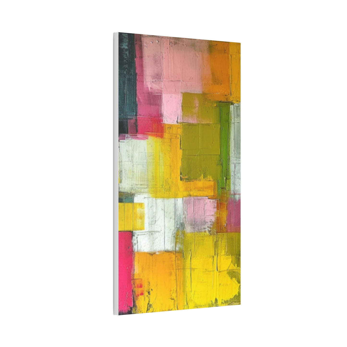 Primary Elegance: A Symphony of Sophistication Canvas Print