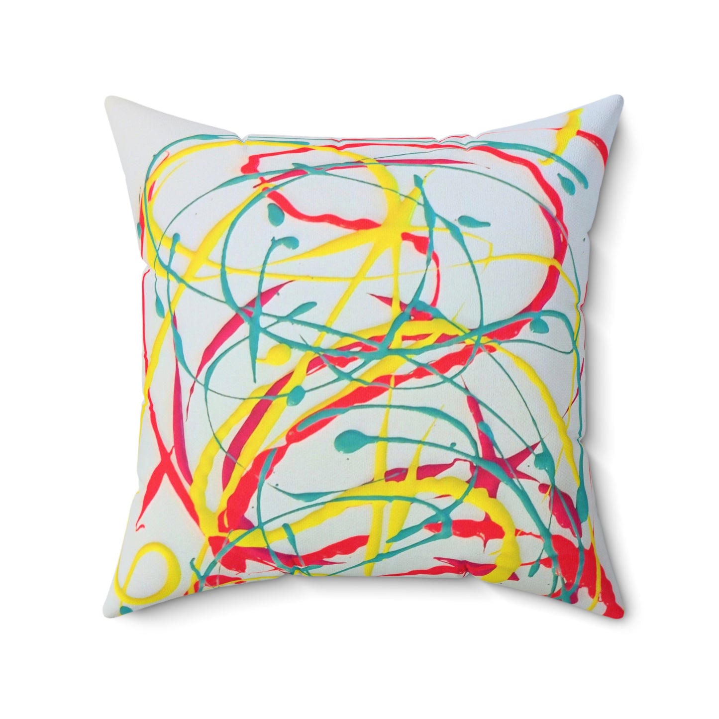 Artistic Abstractions: Abstract Acrylic Art Pillows Collection