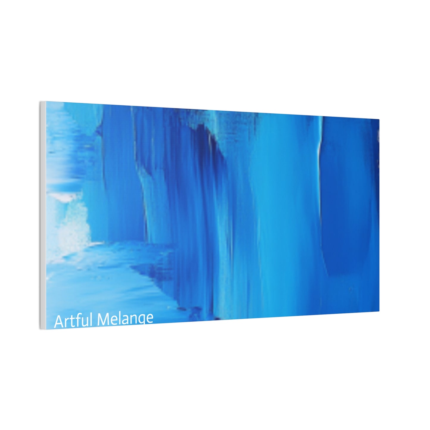 Acrylic Abstract Canvas Print - Richly Textured Artistry