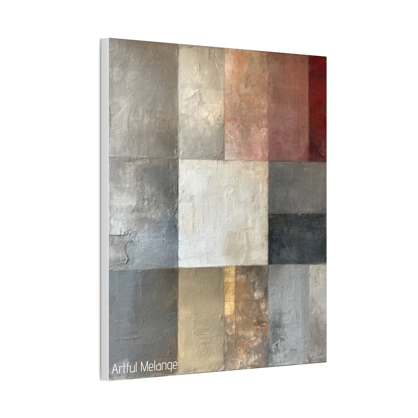 Primary Elegance: A Symphony of Sophistication Canvas Print