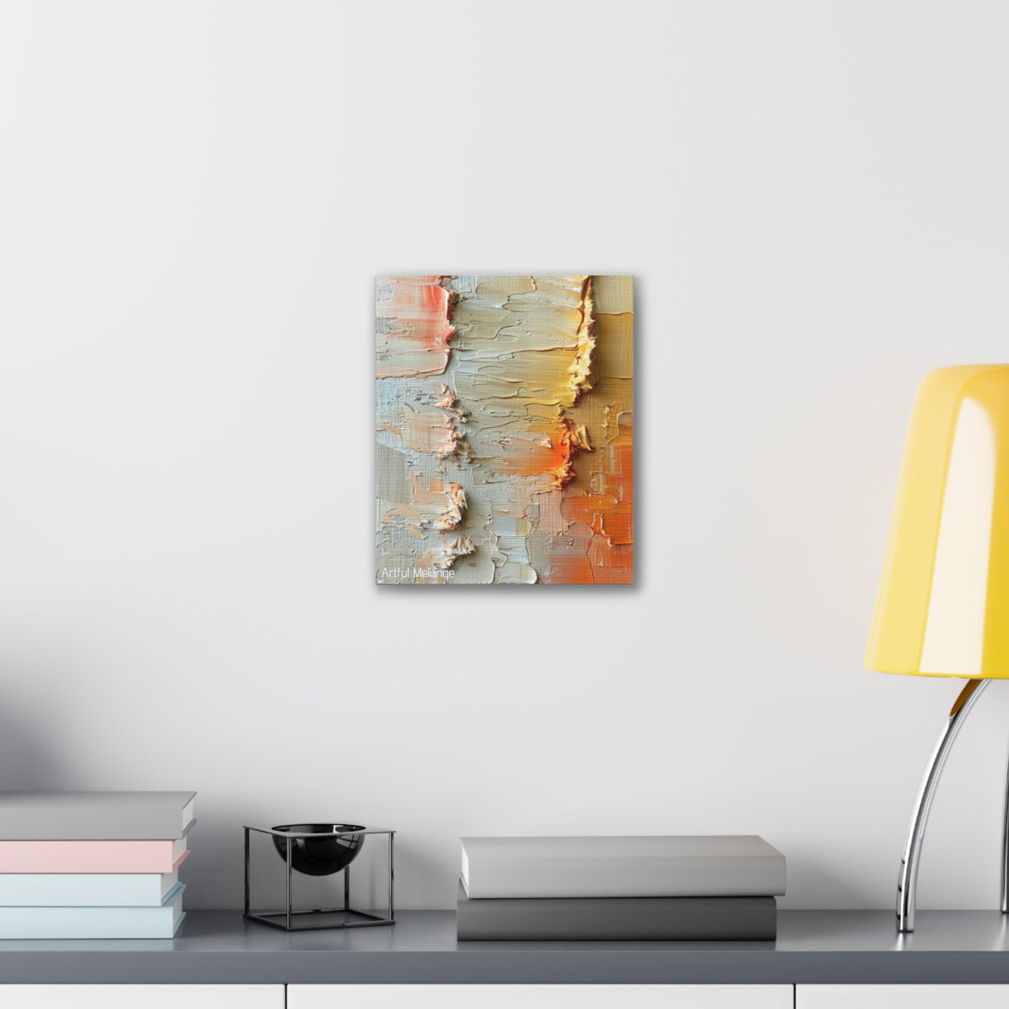 Primary Elegance: A Symphony of Sophistication Canvas Print