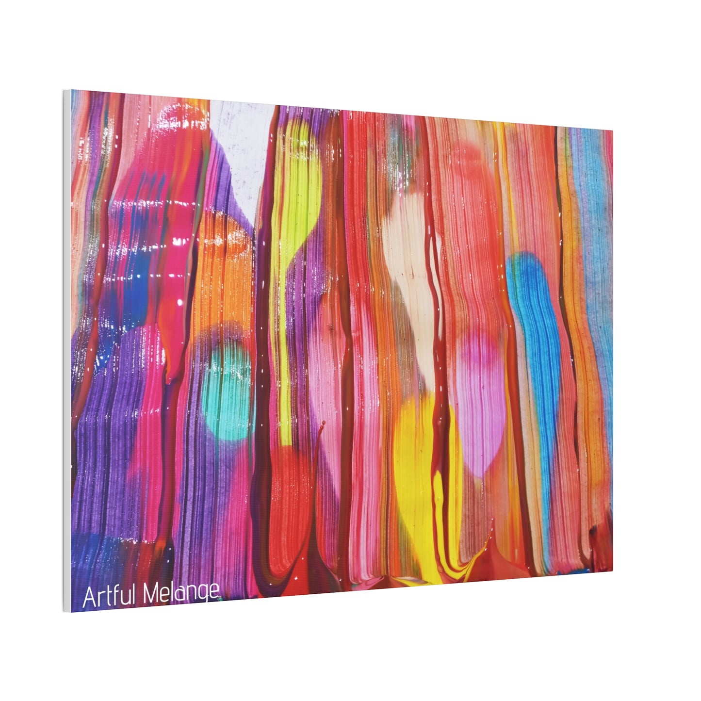 Primary Elegance: A Symphony of Sophistication Canvas Print