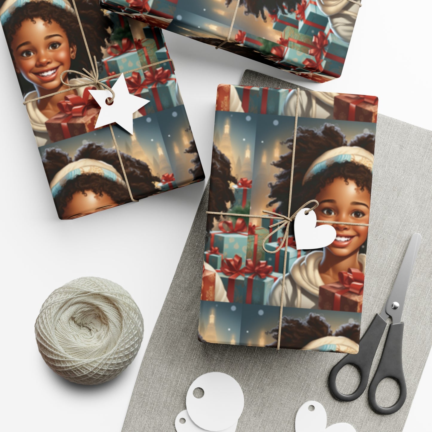 Harmony Holidays Wrapping Paper Sheet