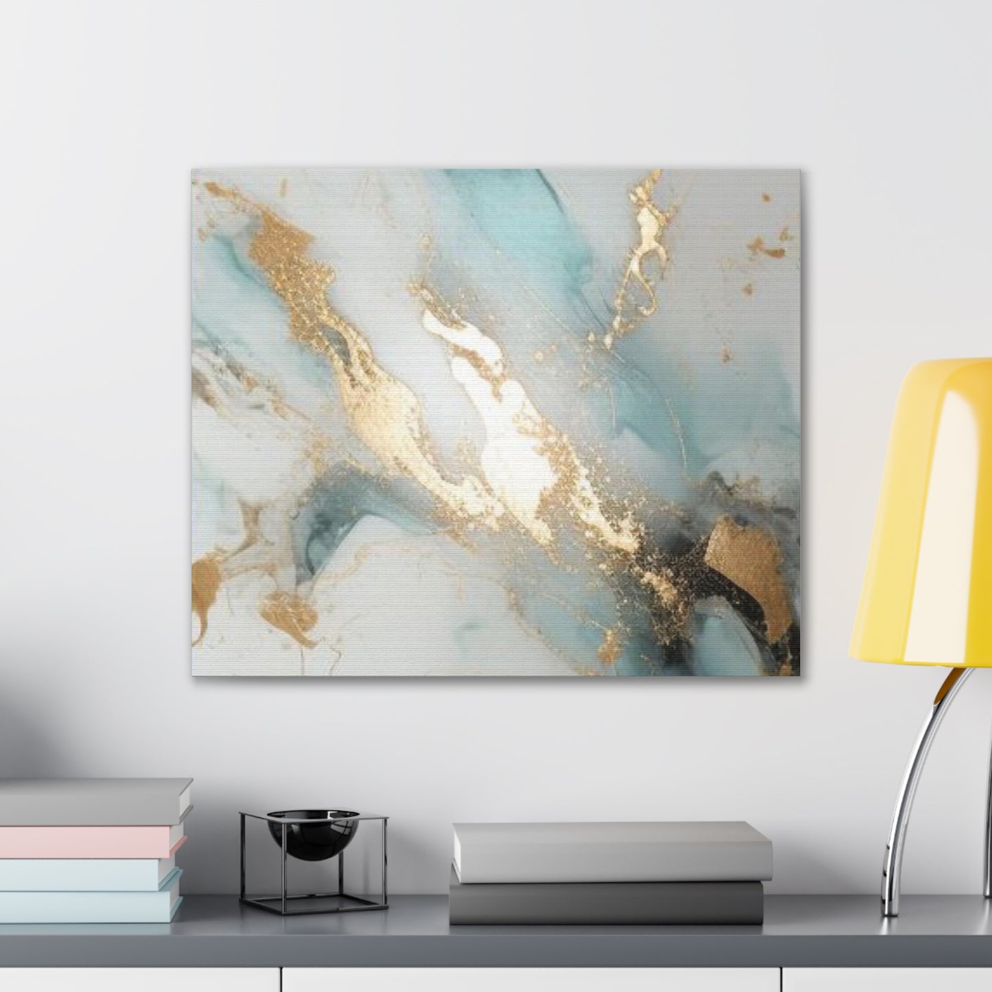 Gold Elegance: A Symphony of Sophistication Canvas Print