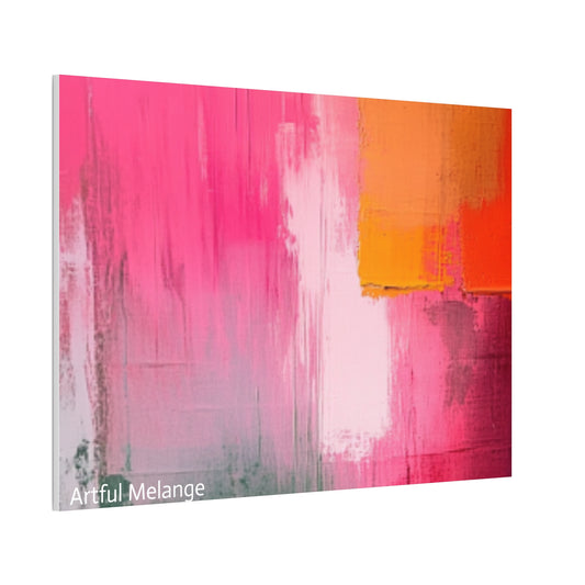 Acrylic Abstract Canvas Print - Richly Textured Artistry