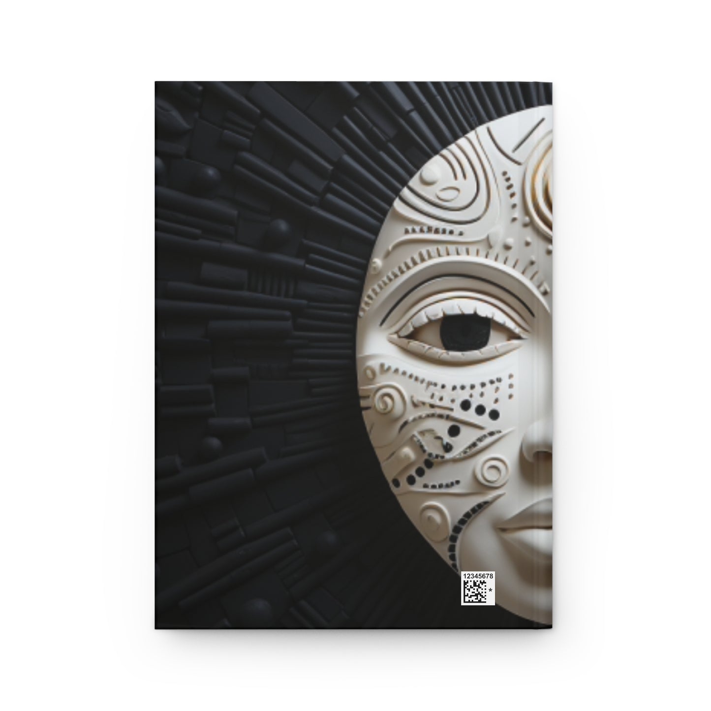 Elegance In Black: Melanated Hardcover Journal