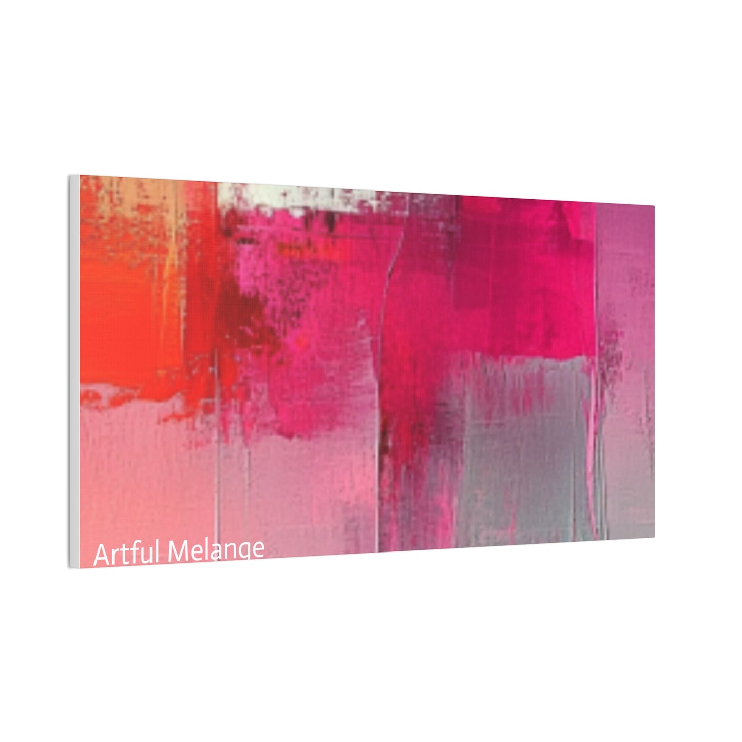 Acrylic Abstract Canvas Print - Richly Textured Artistry