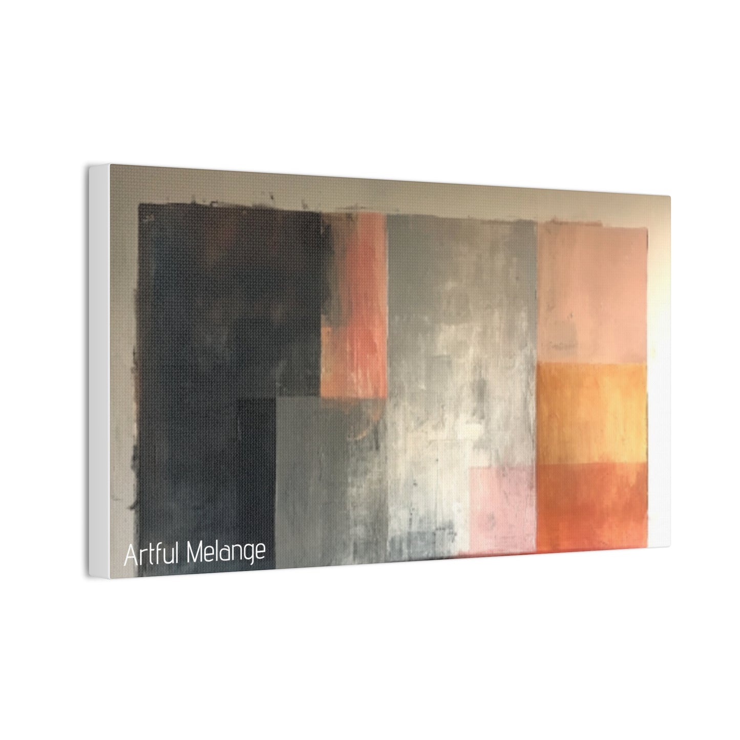 Primary Elegance: A Symphony of Sophistication Canvas Print