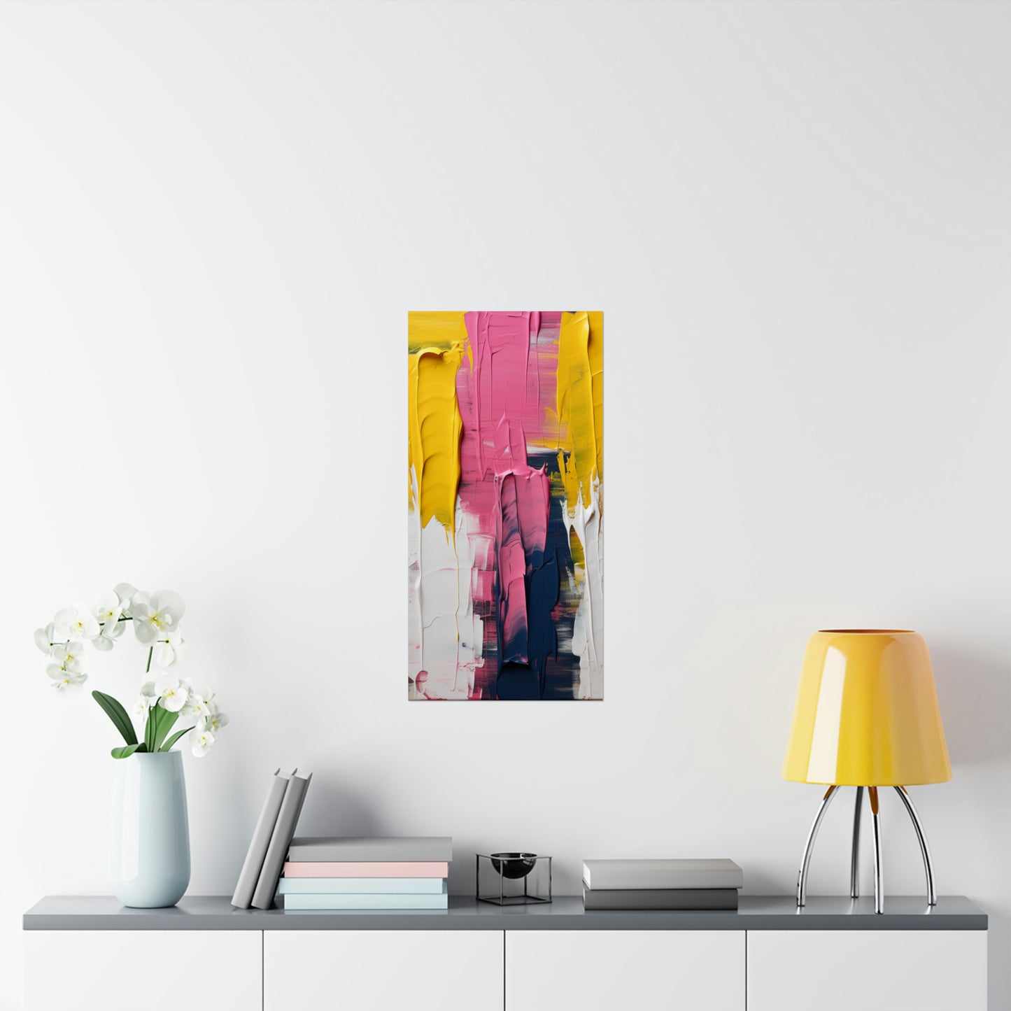 Radiant Harmony Matte Vertical Canvas Poster