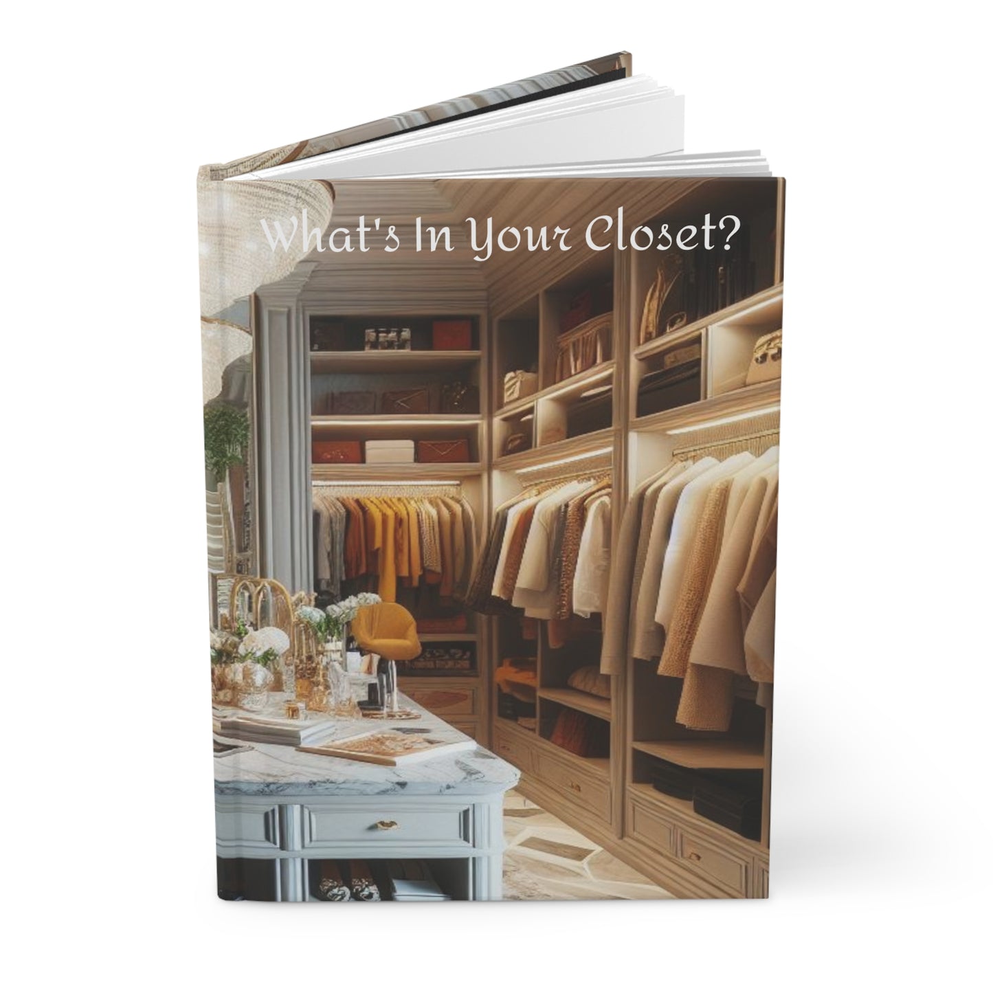 What's In Your Closet Lined Fashion Journal