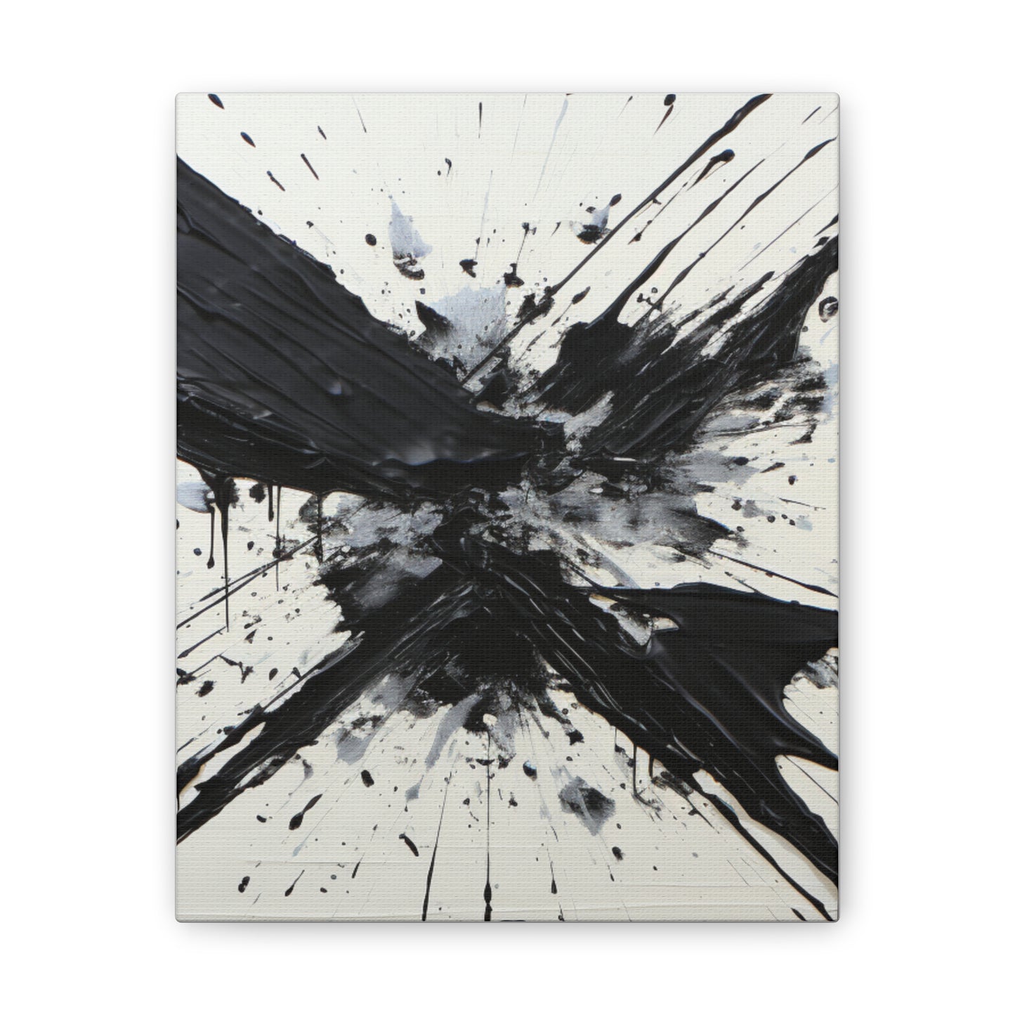 Acrylic Abstract Canvas Print - Richly Textured Artistry