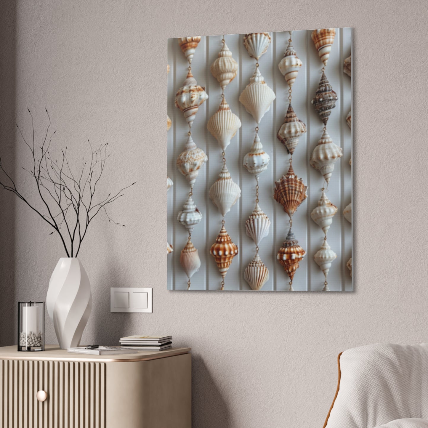 Seashell Serenity Canvas Print