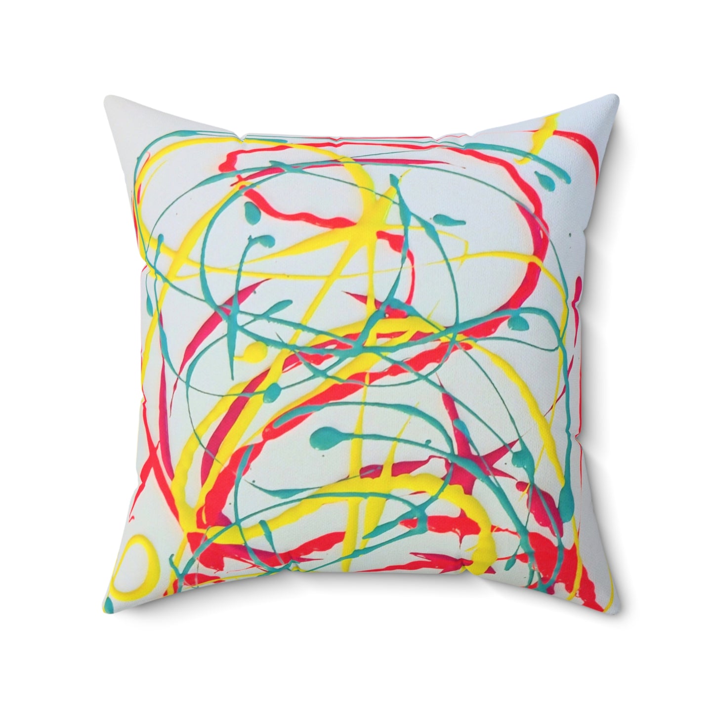 Artistic Abstractions: Abstract Acrylic Art Pillows Collection