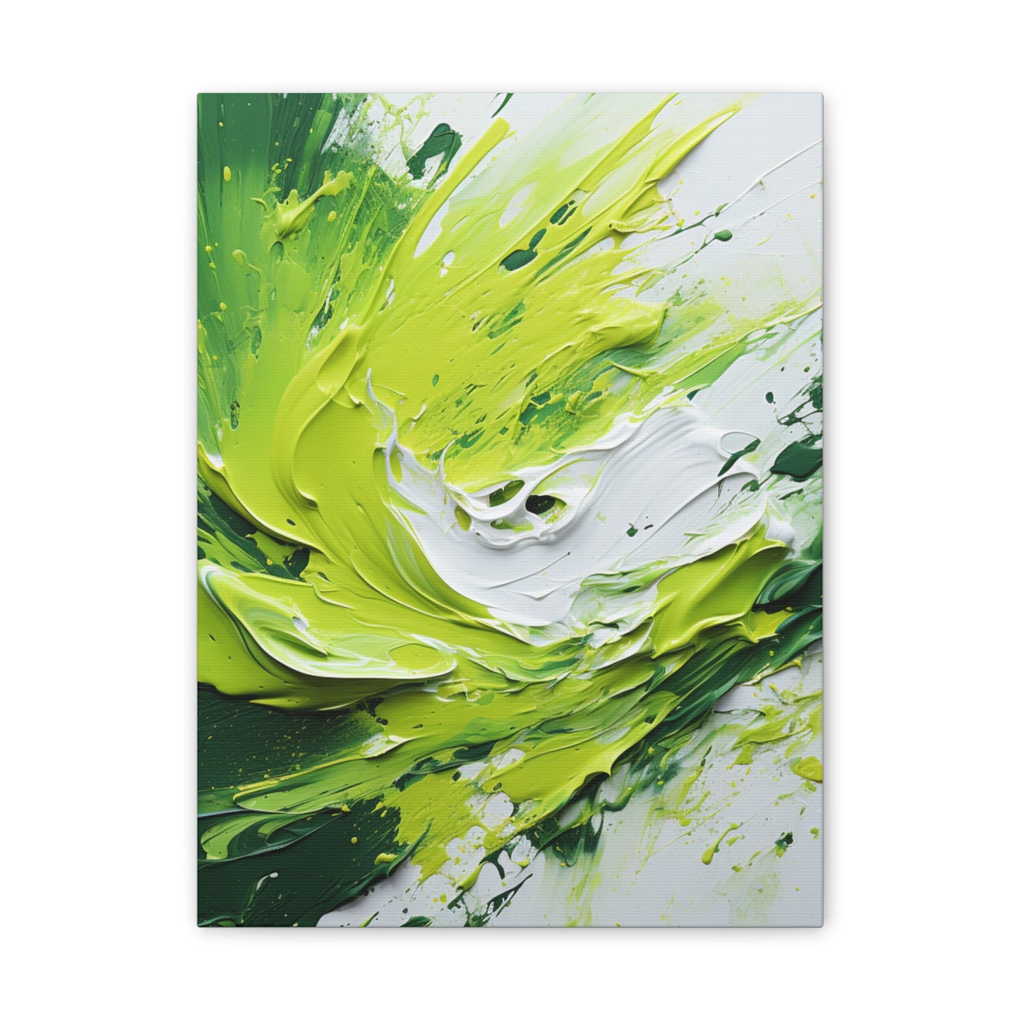 Acrylic Abstract Canvas Print - Richly Textured Artistry