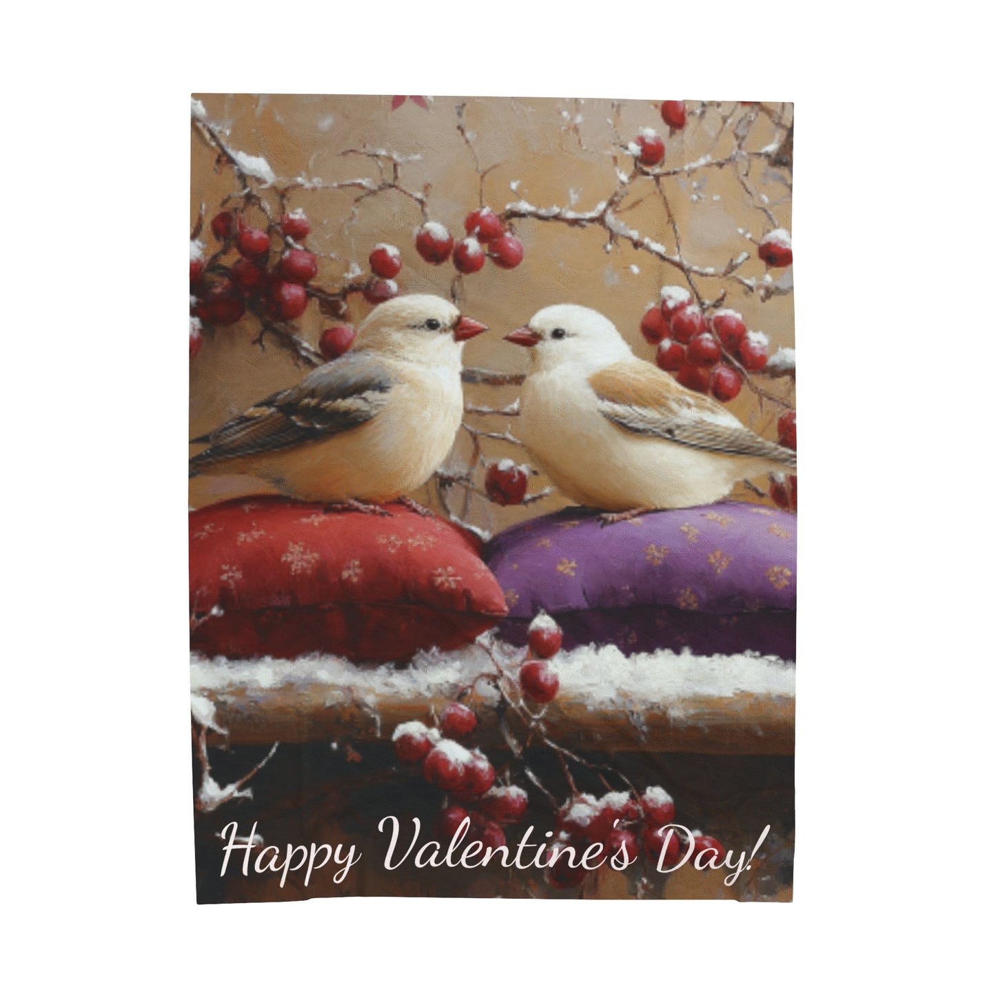 Velveteen Plush Valentine's Day Blanket 17