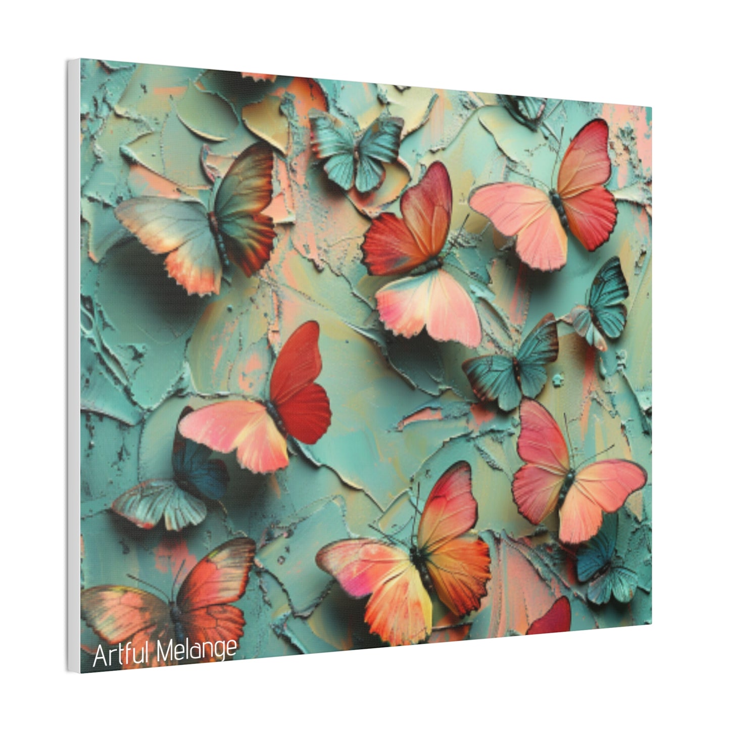 Fluttering Dreams: Butterfly Canvas Print Collection