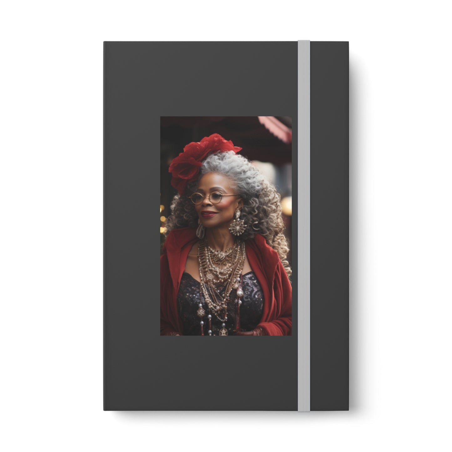 Queen Claus Cover Color Contrast Hardback Journal