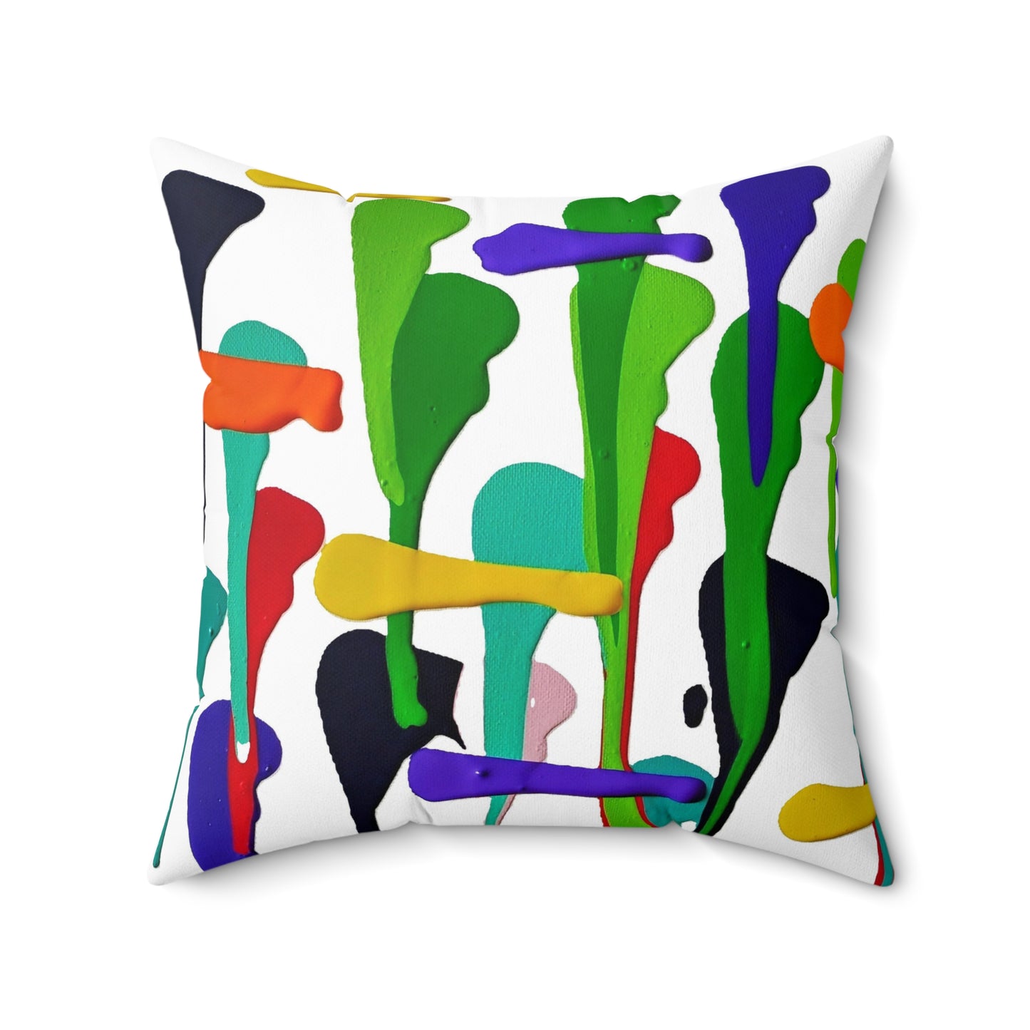 Artistic Abstractions: Abstract Acrylic Art Pillows Collection