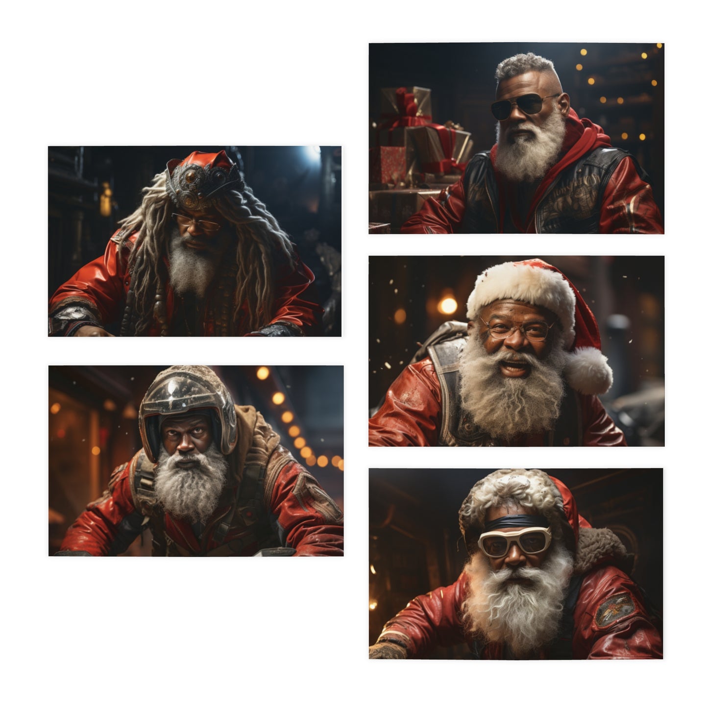 King Claus Chronicles Greeting Cards (5-Pack)