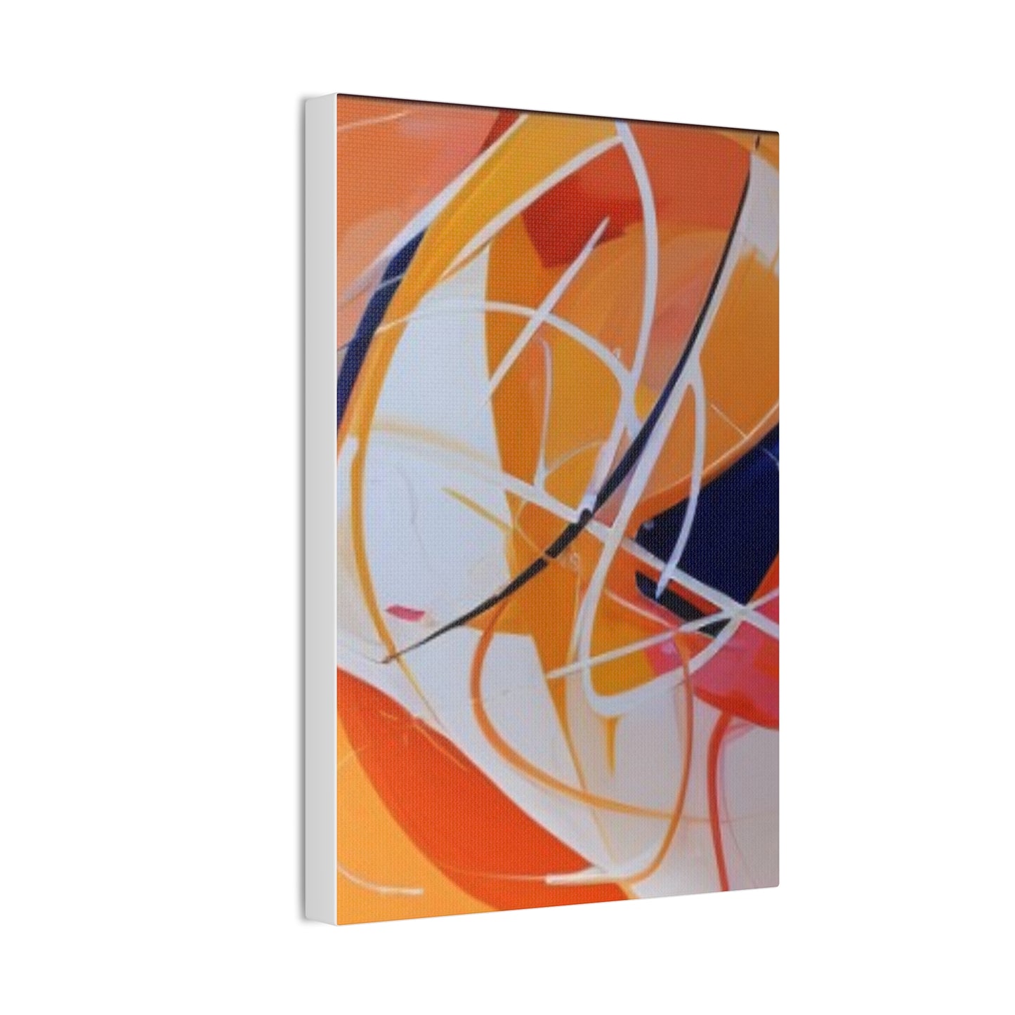 Primary Elegance: A Symphony of Sophistication Canvas Print