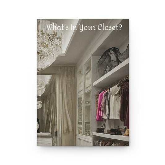 What's In Your Closet Lined Fashion Journal