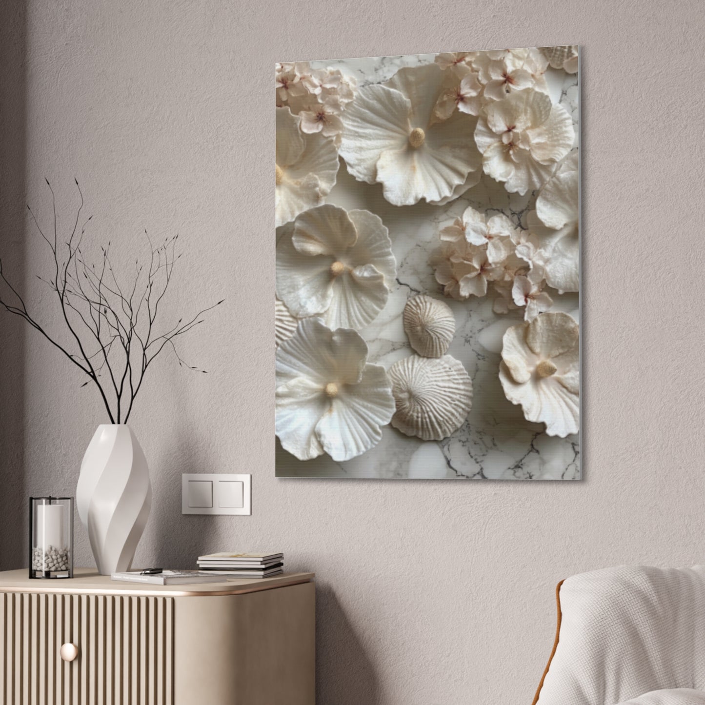 Seashell Serenity Canvas Print