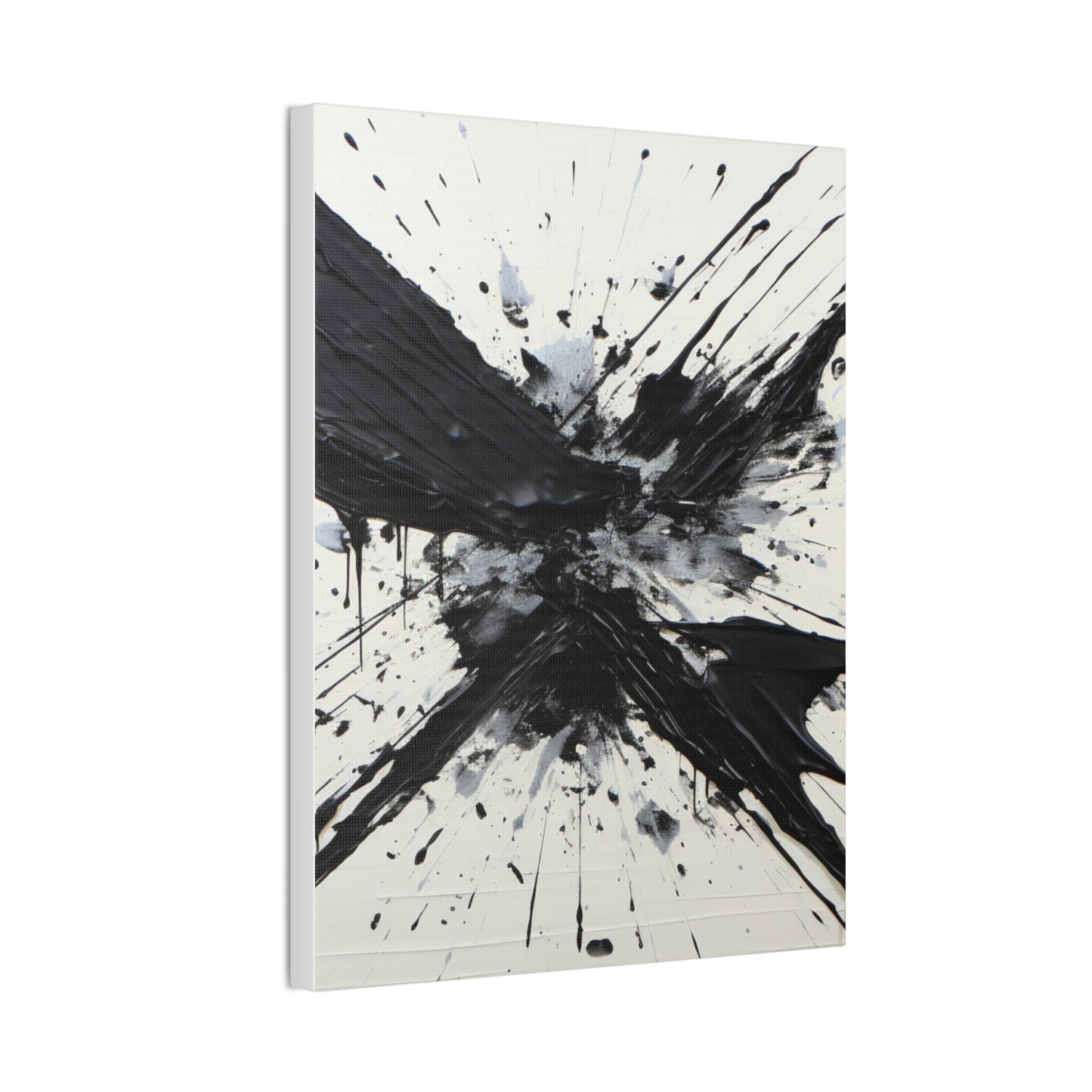 Acrylic Abstract Canvas Print - Richly Textured Artistry