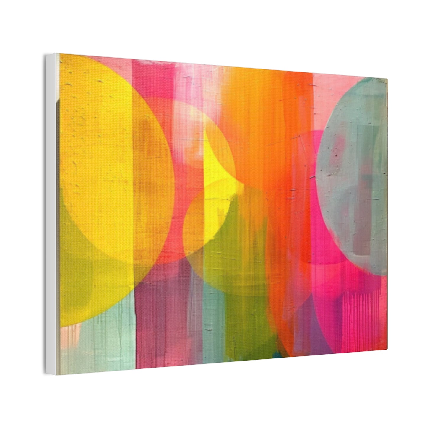 Primary Elegance: A Symphony of Sophistication Canvas Print