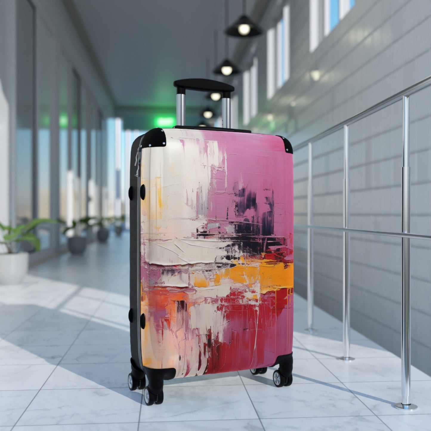 Melanated Jetsetter: Stylish Travel Luggage Pieces