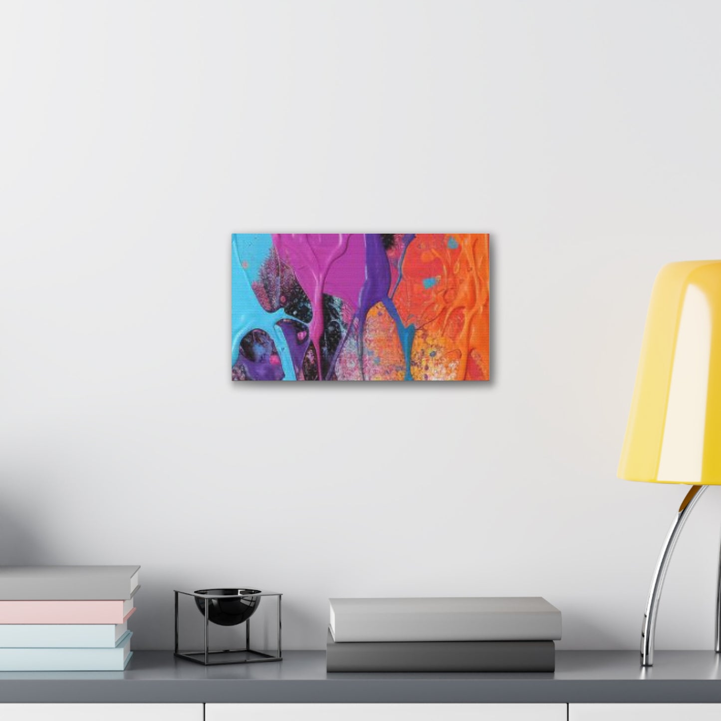 Primary Elegance: A Symphony of Sophistication Canvas Print