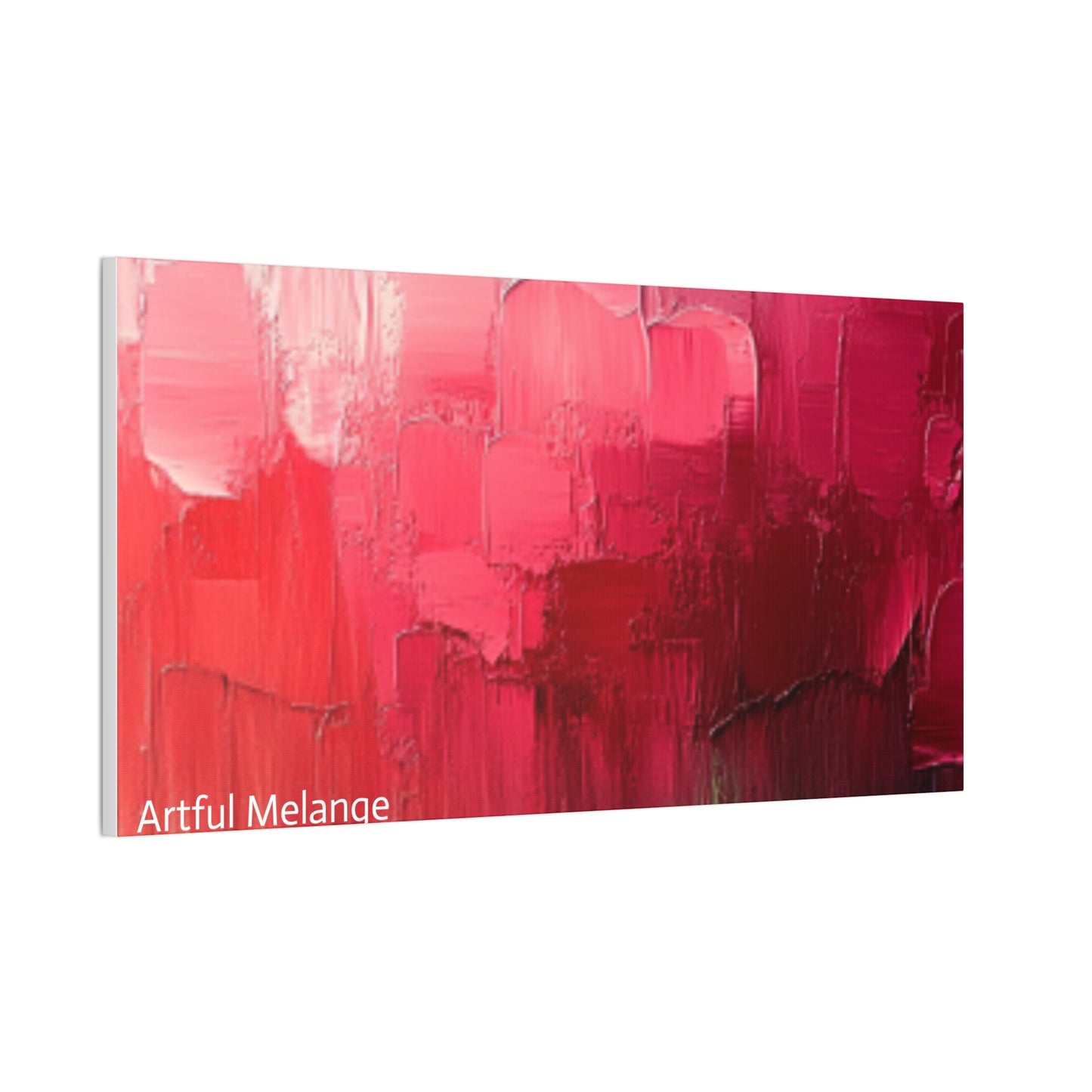 Acrylic Abstract Canvas Print - Richly Textured Artistry