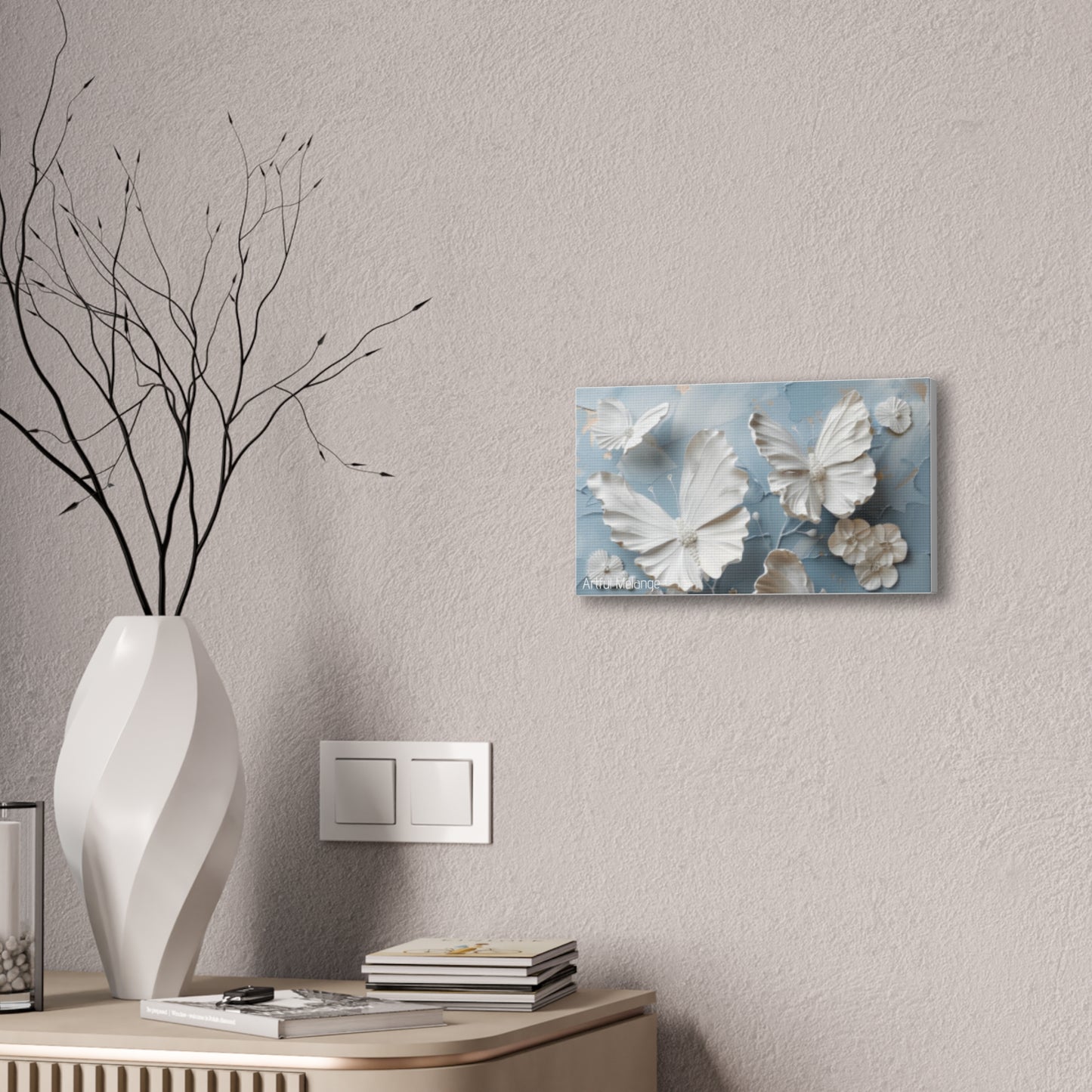 Fluttering Dreams: Butterfly Canvas Print Collection